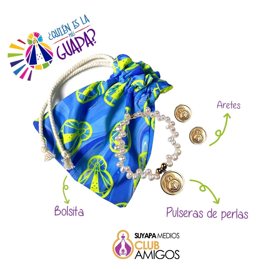 Combo Pulsera Virgen de Suyapa